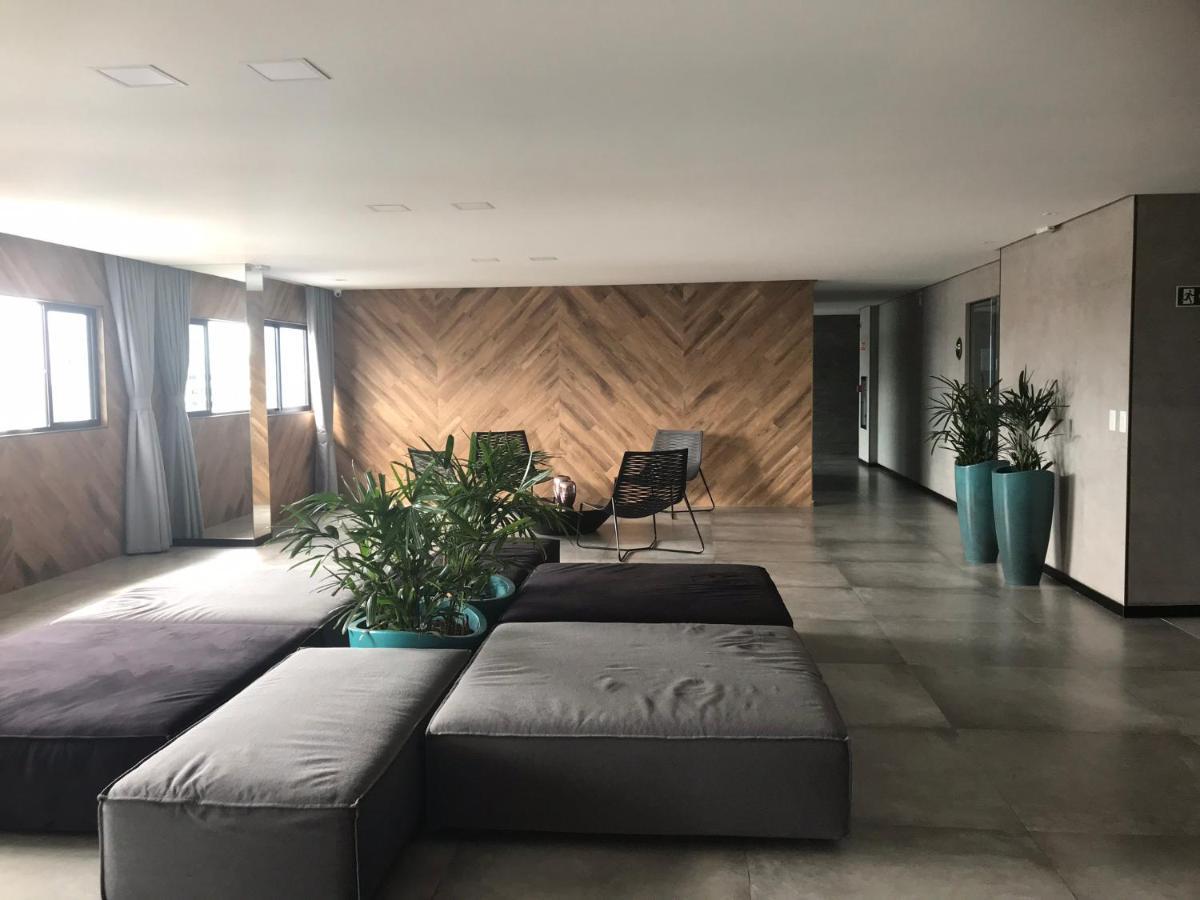 Luxo 1406 - Quarto E Sala Com Varanda Frente Mar Ponta Verde Maceió Kültér fotó
