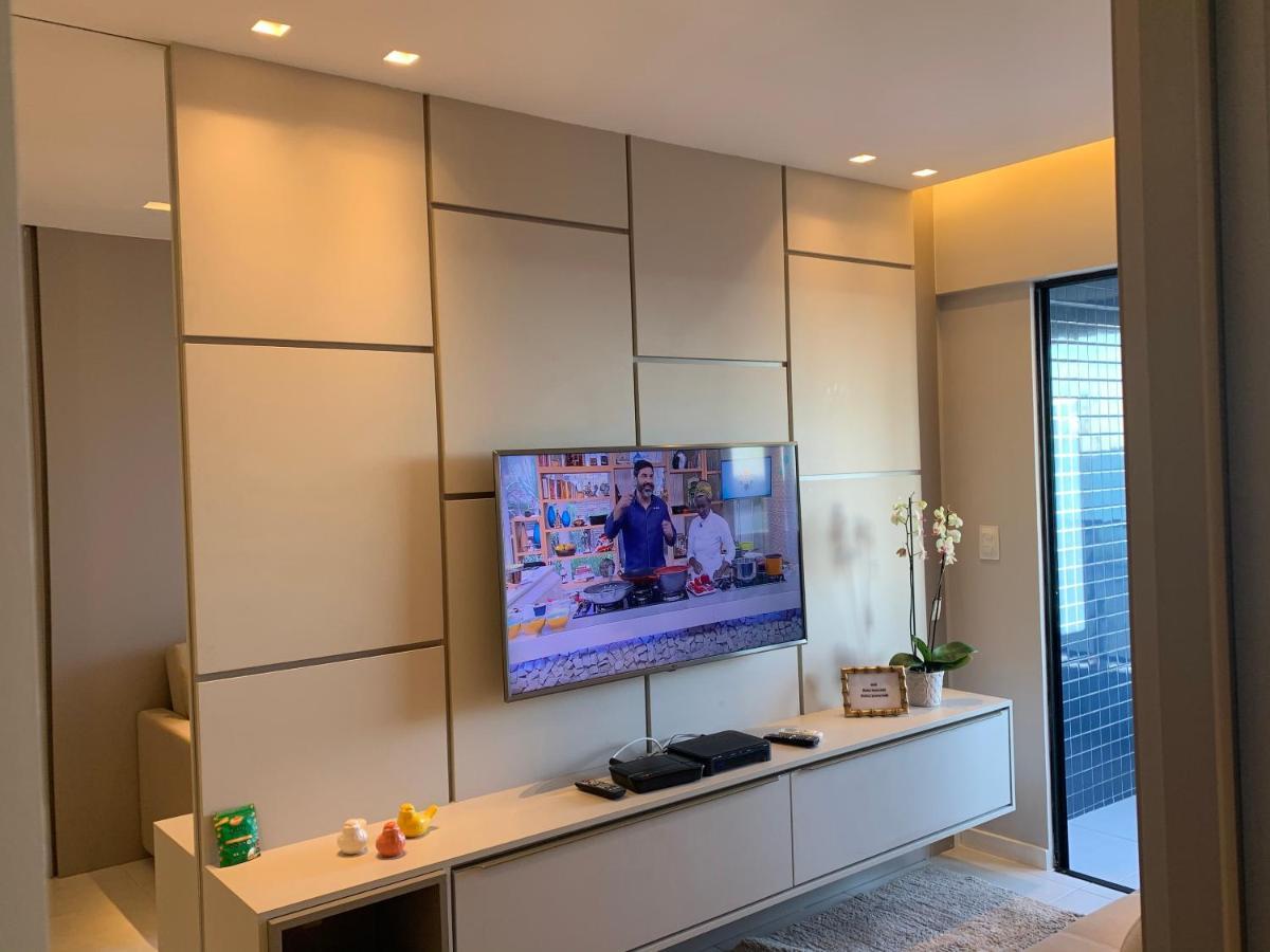 Luxo 1406 - Quarto E Sala Com Varanda Frente Mar Ponta Verde Maceió Kültér fotó