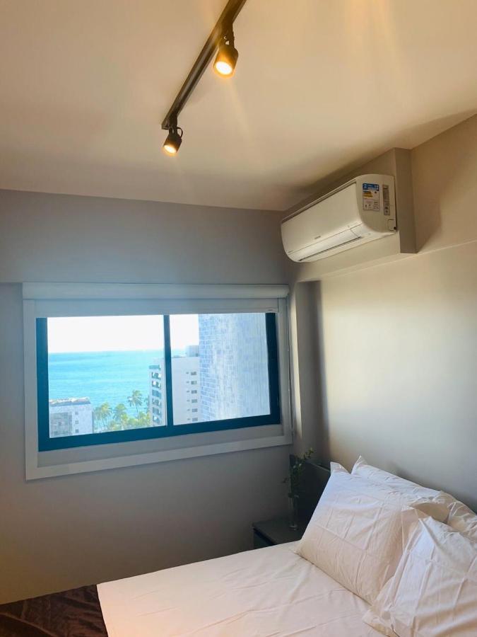 Luxo 1406 - Quarto E Sala Com Varanda Frente Mar Ponta Verde Maceió Kültér fotó