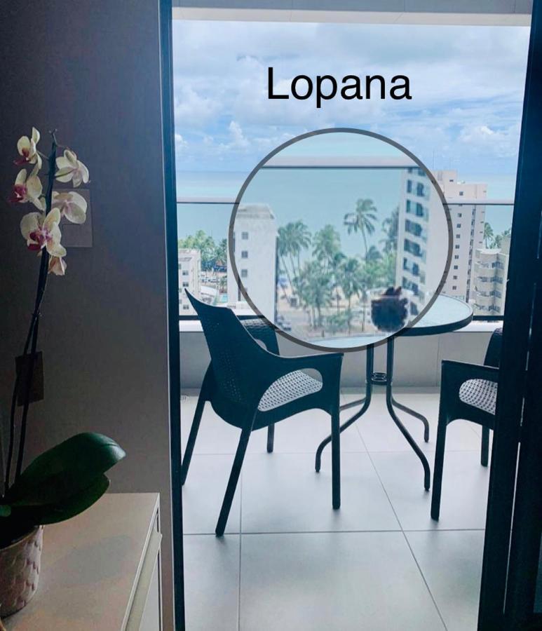 Luxo 1406 - Quarto E Sala Com Varanda Frente Mar Ponta Verde Maceió Kültér fotó